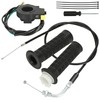 YOXUFA Throttle Cable Twist Throttle Handle Grip Assembly for 2