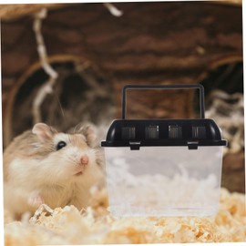 ABOOFAN Tortoise Feeding Box Climbing Container for Reptiles and Aquatic Pets Ideal for Turtle Food Transparent Design for Easy Monitoring