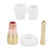 Ceramic Welding Cup​​​ Set White 10# 12# Nozzle for Argon