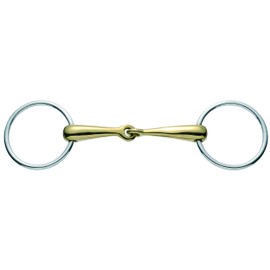 SPRENGER 4095113594 Large Lozenge French Link Loose Ring Snaffle Bit Copper Plus, 94