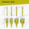 Diamond Core Drill Bits Set - 8pcs (6/8/10/12/20/25/32/35mm) Hole Saw