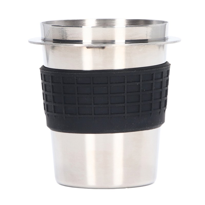 58mm Stainless Steel Coffee Dosing Cup Coffee Machine Handle Receiving