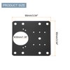 sourcing map Cabinet Hinge Repair Plate, 2 Set 90mm/3.54" Stainless