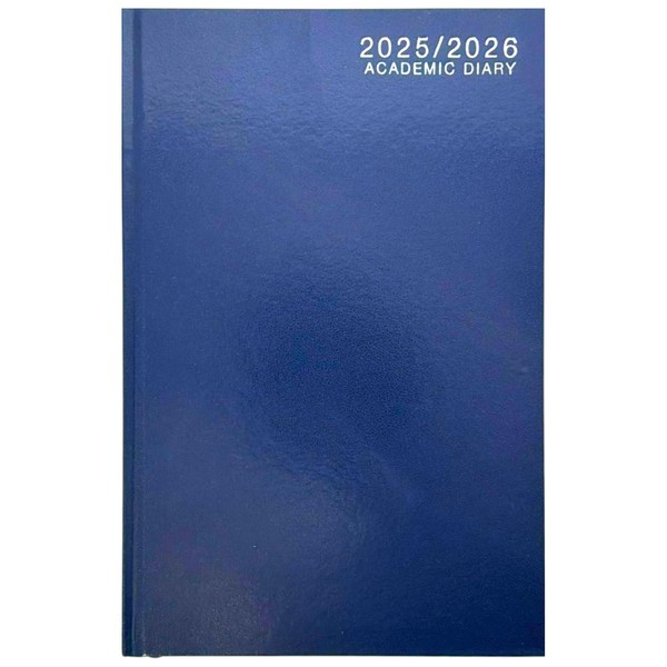 2025-2026 A5 WTV Academic Case bound Diary - Hardback A5