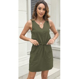 Beach Dress for Women Summer Casual Cover Ups Boho Floral Loose Flowy Sundress