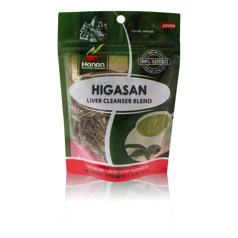 Té Herbal Higasan Limpieza Hígado Hanan 50g