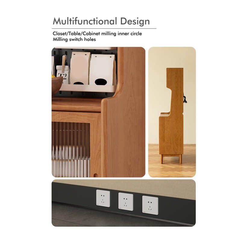 Rounded Corner Template Set for Woodworking Router Radius Jig with