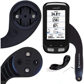 VeloChampion Out Front GPS-Computer-Lenkerhalterung, kompatibel mit Garmin 130/530/540/820/830/840/1030/1040 und Edge Explore. Geeignet für Lenker bis 35 mm