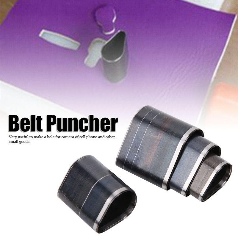39Pcs Hollow Hole Cutter Punch Set Short Leather Belt Drilling
