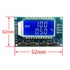 KKHMF 2PCS LCD Display PWM Pulse Frequency Duty Cycle Adjustable