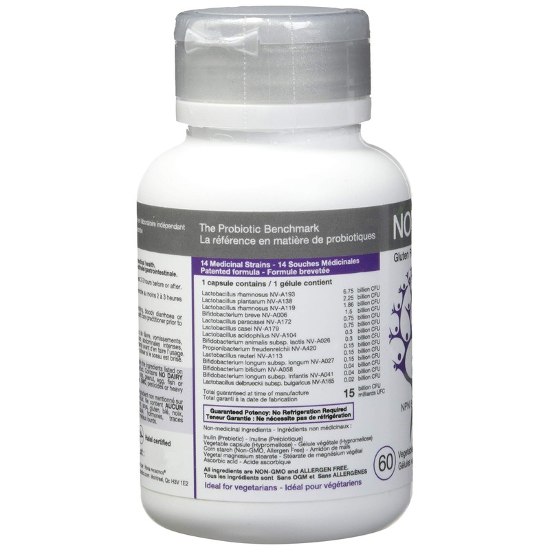 Nova Probiotics Daily Immunity 15 Billion 60 Vcaps