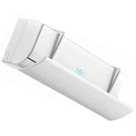 GEEYIM Air Conditioner Wind Shield Cover, Direct Hit Prevention, Easy Installation, Extendable, Direct Wind Protection, Condensation Prevention, General Use for Air Conditioning and Air Conditioning,