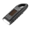 LED Portable Flashlight Multifunction Solar Charging Manual Power Generation Torch