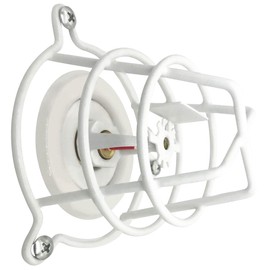 Happy Tree (10 Pack) 1/2" IPS Fire Sprinkler Head Semi-Recessed Escutcheon Plate 2 Piece Cover Ring White