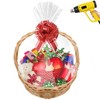 Yeumk Shrink Wrap Bags for Christmas Gift Baskets 18x24 Inches