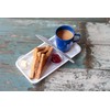Harfield Individual Serving Platter White (Pack of 2) Polycarbonate Plastic