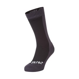 SEALSKINZ | Starston | Unisex Waterproof Cold Weather Mid Length Merino Wool Lined Sock | Outdoor Adventure & Winter Sports, Hiking | Three-Layer Insulation Technology