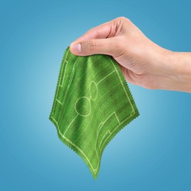 Inkognito Cleaning Cloth for Spectacles Football Pitch