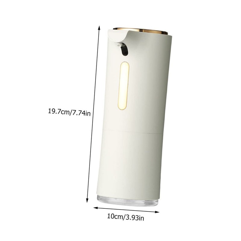 Gatuida Automatic Touchless Soap Dispenser White Infrared Sensor Hand Liquid
