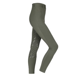 Aubrion Albany Riding Tights - Ladies (Large, Deep Green)