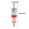 Takelablaze 100Pcs Tire Valve Core Schrader Valve Core Replacement Tire