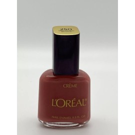 L'Oréal L’Oreal Creme Nail Enamel 250 VAGABOND MAUVE 3pc