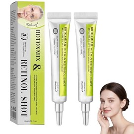 Botoxmix & Vita-A Retinol Shot Crema de estiramiento de arrugas para levantar arrugas, loción corporal avanzada de retina, Botoxmix en una botella, cr