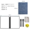 ZiSyouMa Dry Erase Board Notebook, Portable, Meeting Board, Easy to