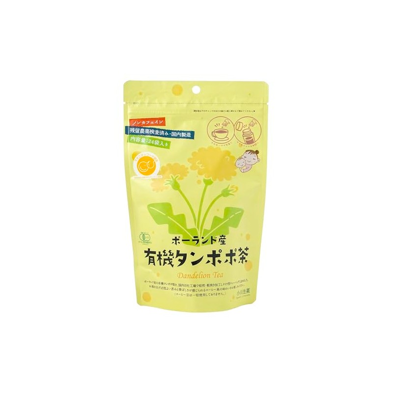 Ogawa Herbal Medicine, Organic Dandelion Tea from Poland, Tea Bags
