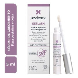 Sérum Seslash Sesderma Suero Intensivo para Pestañas y Cejas día/noche para todo tipo de piel de 5mL/5g 30+ años