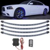 LEDGlow 4pc Blue LED Wheel Well Fender Accent Neon Lighting