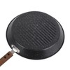 Round Grill Pan Universal Non Stick Multifunctional Flat Bottom Frying