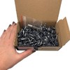 Pack of 150 Metal Roofing Screws 4.8 x 19 mm
