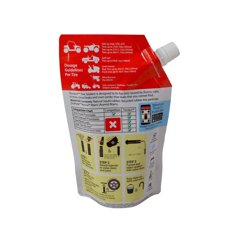 Lawn Mower 5-in-1 Off-Road Tire Sealant - Flat Tire Protection