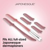 JAPONESQUE Dermaplaner Replacement Blades 4-Pack, Facial Razor Blade Heads Only