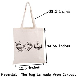 Hearts of the Holy Family Tote Bag Catholic Prayer Tote Bag Bible Verse Gift Holy Family Prayer Gift (Holy Family TOTE)