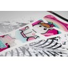 Tankpad Gel Sticker Motorcycle Pink Unicorn Compatible with Honda X508951VA