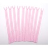 60cm Adjustable Length Invisible Zip - Pink, 10 Pieces