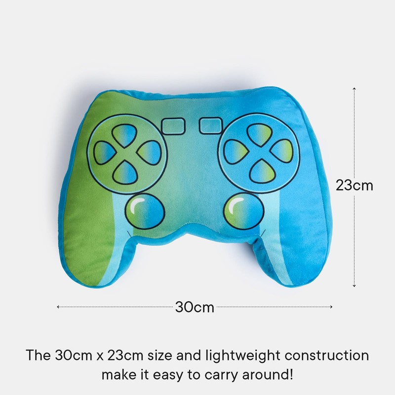 OHS Gaming Pillow Cushion Controller Shaped, Lightweight Durable Soft Plush