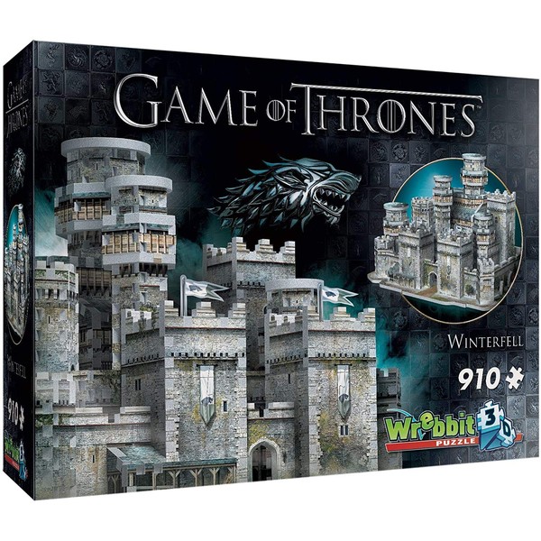 Wrebbit 3D - Game of Thrones Winterfell 3D Jigsaw Puzzle (910 Piece) (Winterfell)
