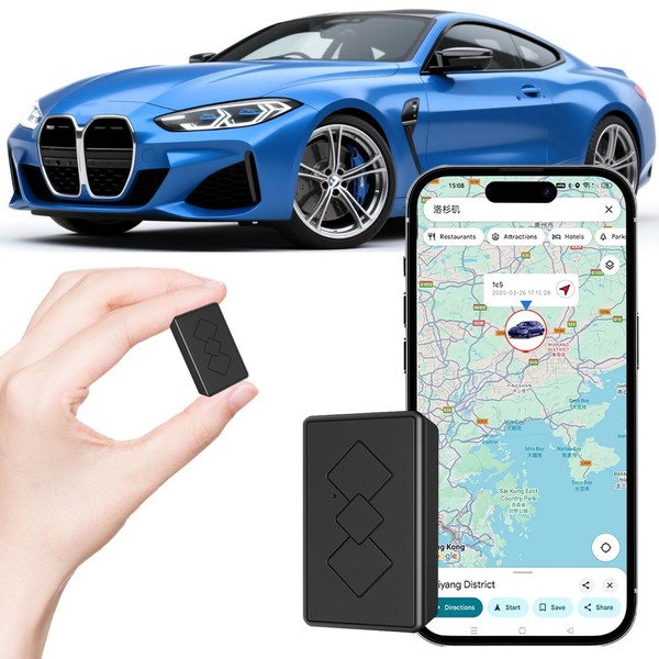 GPS Tracker for Vehicles,Mini Hidden GPS Tracker,Magnetic Waterproof Car Tracking