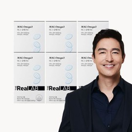(NS홈쇼핑)더리얼랩 초저분자 알티지 MAG 오메가3 6박스33247242 (NS Home Shopping) The Real Lab Ultra-Fine Molecular RTG MAG Omega 3 6 Boxes 33247242