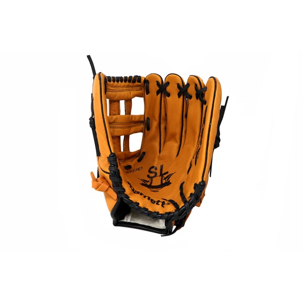 barnett SL-127 gant de baseball cuir outfield 12,7", pour gaucher, marron