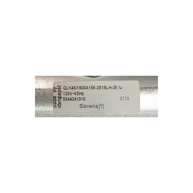 ebmpapst EBM-Papst 55442.41010 Tangential Crossflow Fan/Blower QLK45/1800 69CFM 2200RPM