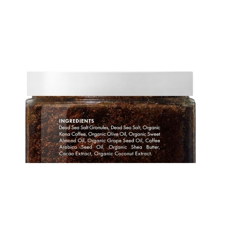 Majestic Pure Arabica Coffee Scrub - All Natural Body Scrub