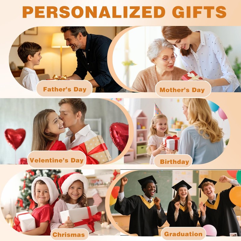 Llavero personalizado con foto para hombres adultos