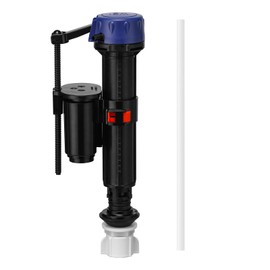 Jamini Toilet Fill Valve Replacement Kit, Quick-Install Inlet Valve with Connector & Refill Tube, Fixes Slow Filling, Leaks, Noisy Tank, Universal for Most Toilet Tanks