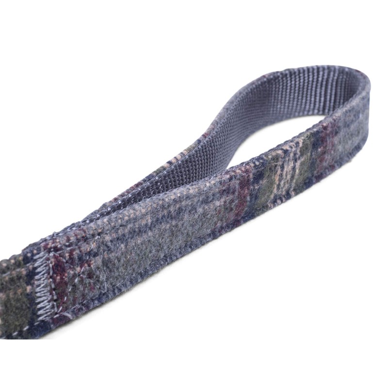 Petface Grey tweed lead
