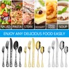 20-Piece Silverware Set Service for 5 Stainless Steel Flatware Cutlery