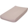 Go Mama Go Pink with Chocolate Polka Dots Changing Pad